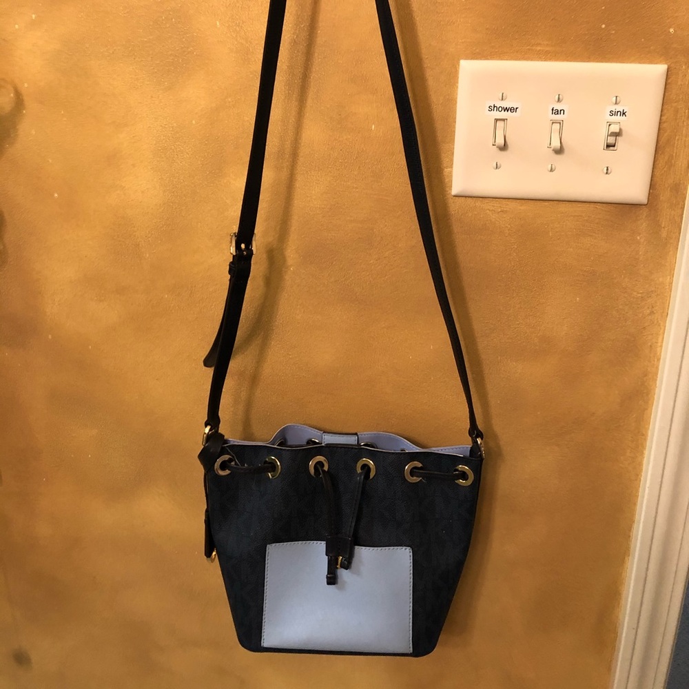 MK bucket crossbody